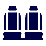 2 sedež