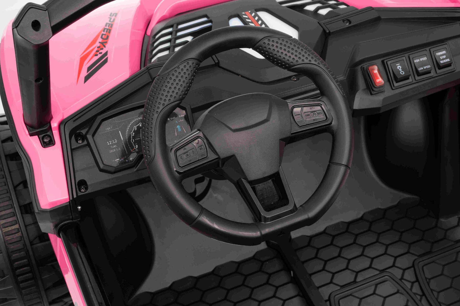Multifunction steering wheel