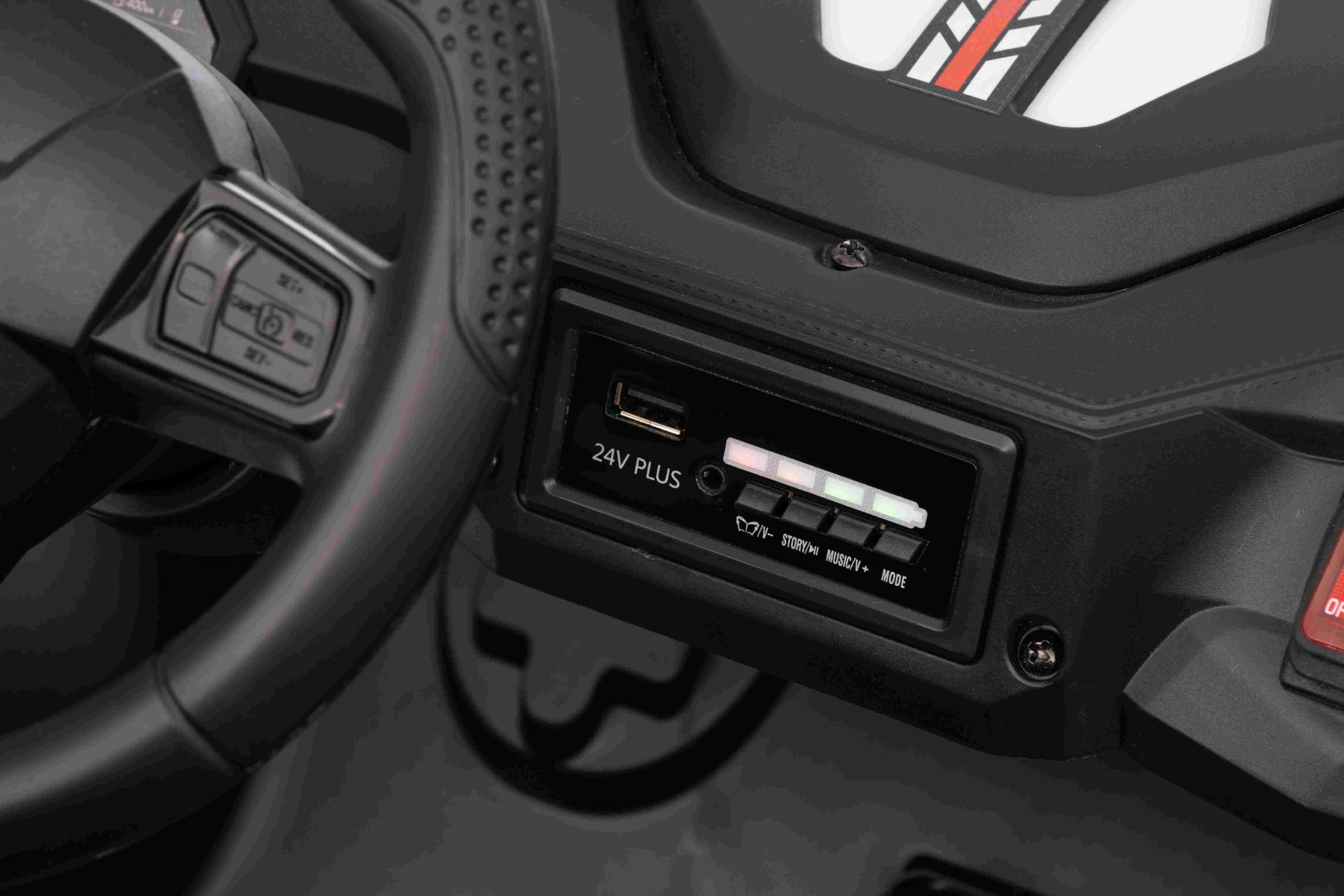 MP3 Player with battery capacity indicator