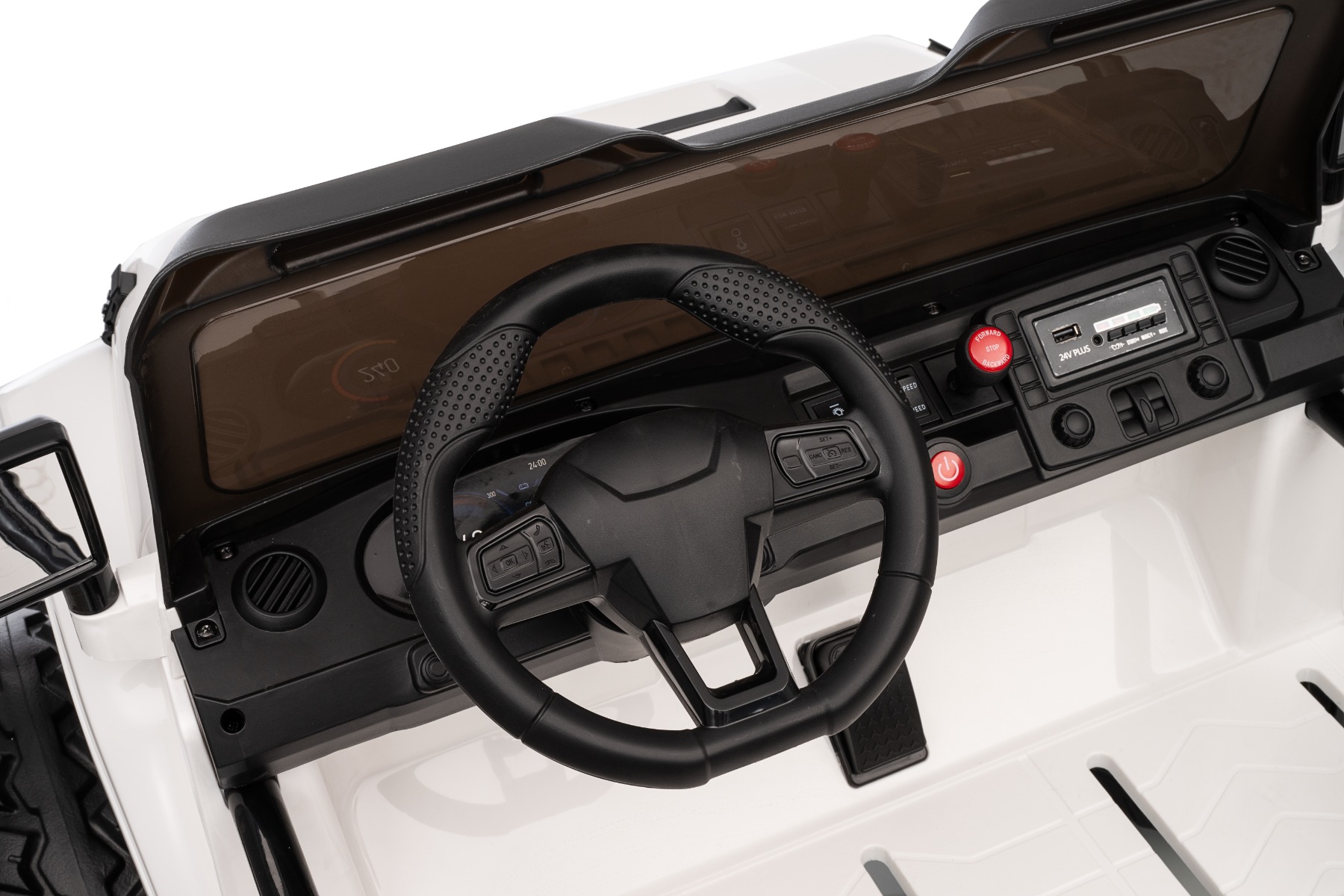 Multifunctional Steering Wheel, MP3 Player with USB/AUX input