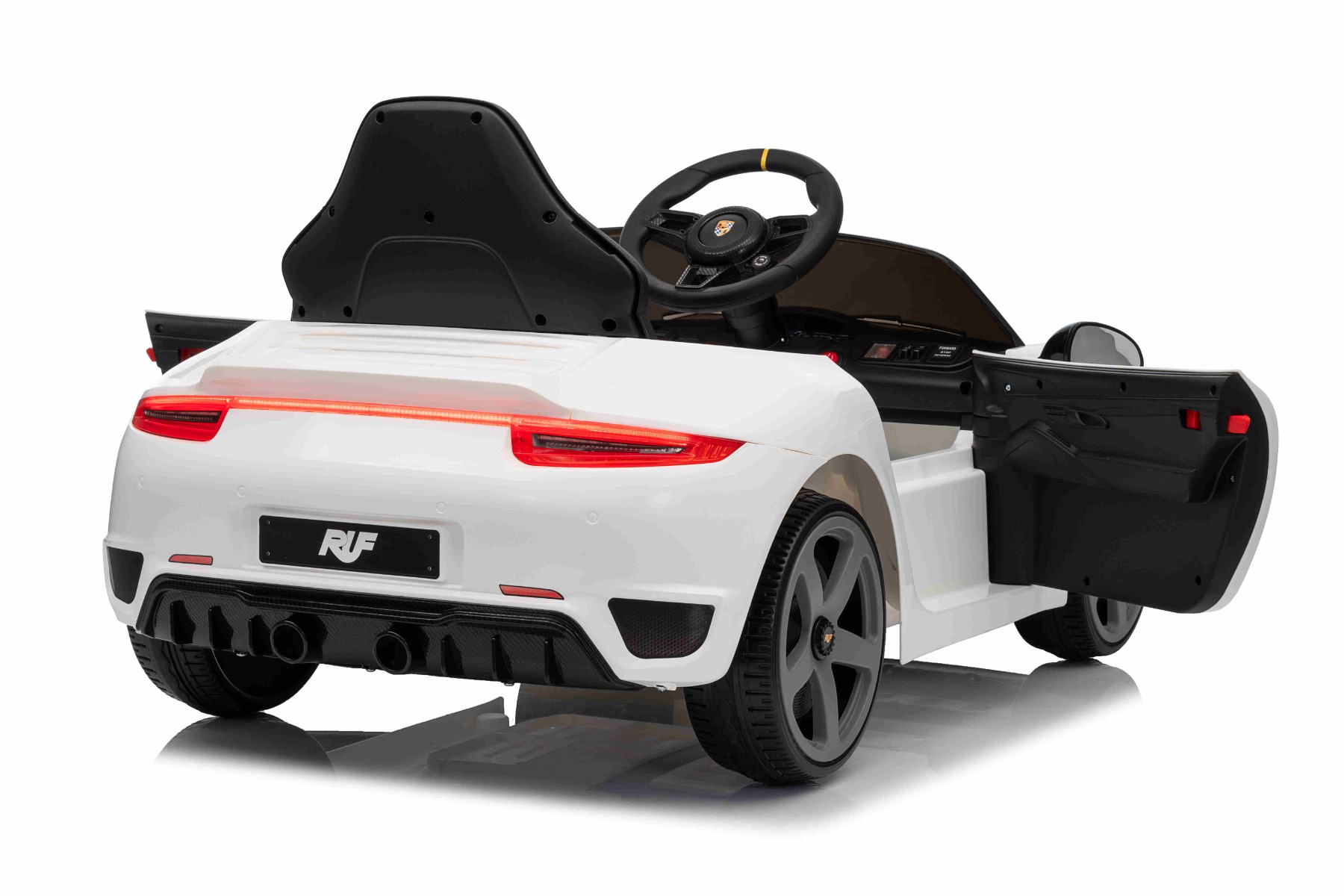 Opening door with safety lock