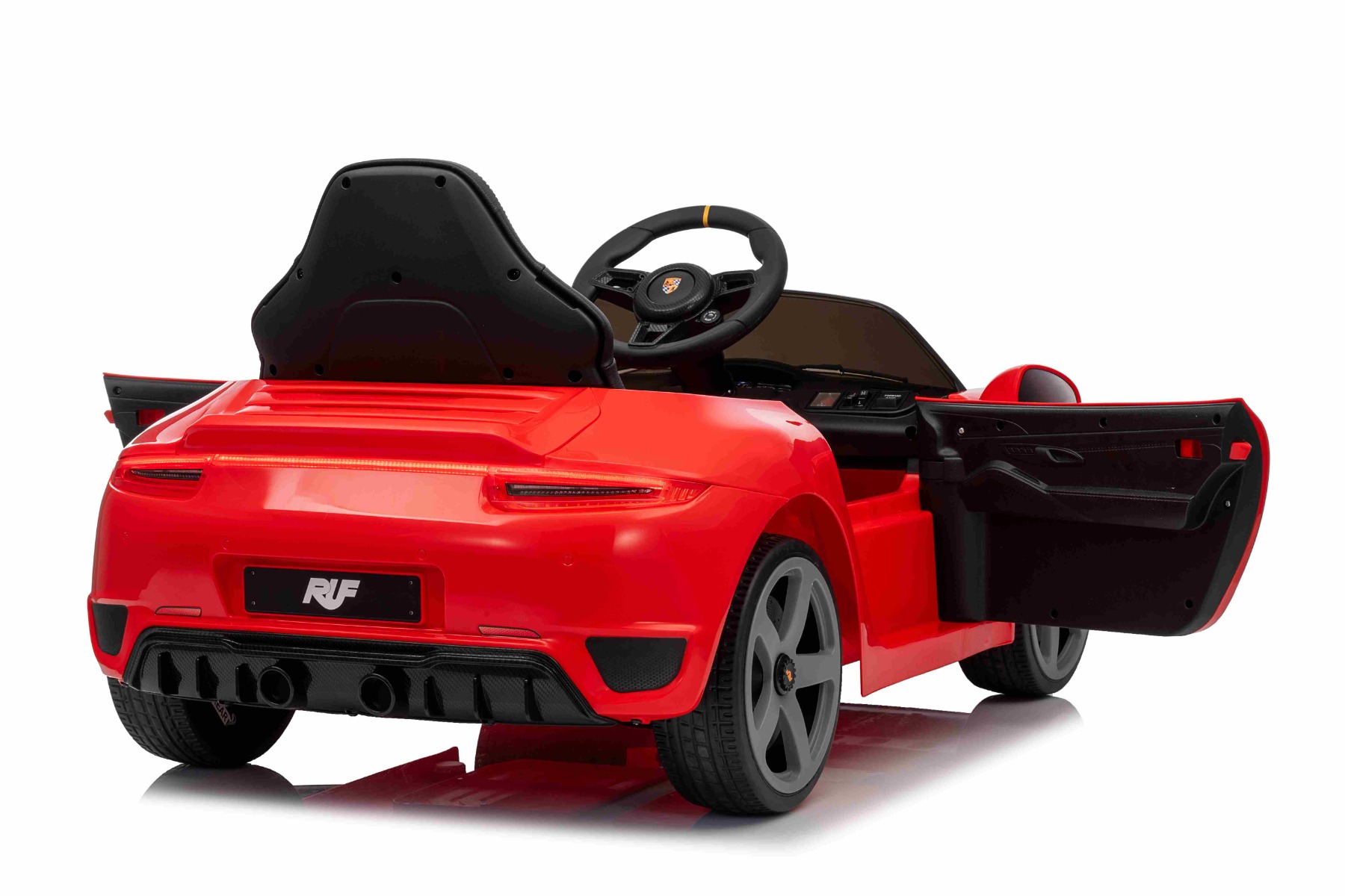 Opening door with safety lock