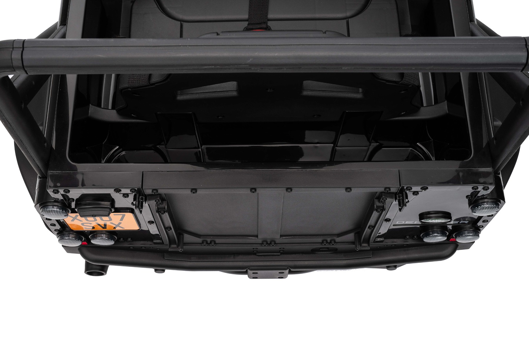 Rear storage compartment