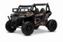 Electric Ride-On Toy Car UTV 24V, Black, two leatherette seats , 2.4Ghz Remote Controller, 2 X 200 W Engines, Lithium Battery, electric brake, LED lights, Soft EVA wheels with suspension, MP3 Player with USB/SD