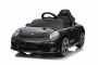 Electric Ride-on car RUF GT 12V, black, Opening doors, 2.4 GHz remote control, LED lights front and rear, USB/Aux Input, Lithium battery, 2 X 35W motor, ORIGINAL license