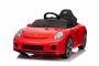 Electric Ride-on car RUF GT 12V, red, Opening doors, 2.4 GHz remote control, LED lights front and rear, USB/Aux Input, Lithium battery, 2 X 35W motor, ORIGINAL license