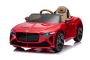 Electric Ride-on car Bentley Bacalar 12V, red, Doors opening upwards, 2.4 GHz remote control, LED lights, USB/Aux Input, Suspension, Lithium battery, 2 X 25W Engine, ORIGINAL license