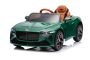 Electric Ride-on car Bentley Bacalar 12V, green, Doors opening upwards, 2.4 GHz remote control, LED lights, USB/Aux Input, Suspension, Lithium battery, 2 X 25W Engine, ORIGINAL license