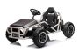 Electric Ride-on SPORT-CART 24V, black, Soft EVA wheels, Leatherette seat, 2 x 50W Motor, 24V Battery, Massive metal construction