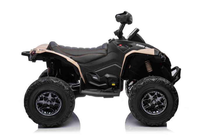 can-am 電動ATV カーキ Can-am Renegade electric Ride-on quad, khaki, single seater