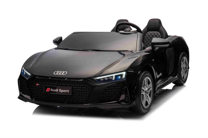 Electric Ride-on car Audi R8 SPYDER Two-seater 24V, black, MP3