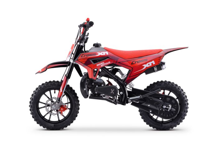 Dirt Bike for Children Beneo Motors CROSS MX Red - 50cc