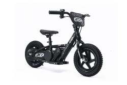 Children's electric balancer RIRIBIKE RTX3 24V (12"), black, Lithium battery, 100W motor, Disc brake, Adjustable soft PU seat