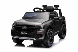 Electric Ride-on car FORD Ranger  12V, Grey, Leather seat, 2.4 GHz remote control, Bluetooth / USB Input, Suspension, 12V battery, Plastic wheels, 2 X 30W Engines, ORIGINAL license