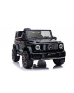 Electric Ride on Car Mercedes G New, Black, Original Licensed, Battery Powered, Opening Doors, Single Seat, 2x Engine, 12 V Battery, 2.4 Ghz remote control,Rear Suspension, Smooth start
