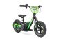Children's electric balance bike RIRIBIKE RTX3 24V (12"), green, Lithium battery, 100W motor, Disc brake, Adjustable soft PU seat