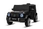 Electric Ride on Car Mercedes G New, Black, Original Licenced, Battery Powered, Opening Doors, Single Seat, 2x Engine, Lithium battery, 2.4 Ghz remote control, Rear Suspension, Smooth start