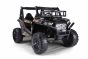 Electric Ride-On Toy Car UTV 24V, Black, two leatherette seats , 2.4Ghz Remote Controller, 2 X 200 W Engines, Lithium Battery, electric brake, LED lights, Soft EVA wheels with suspension, MP3 Player with USB/SD
