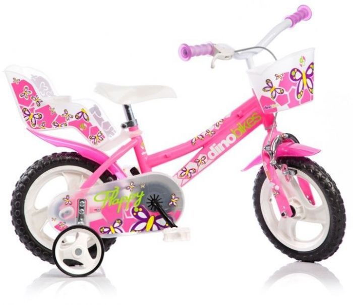 dinosaur bike with training wheels