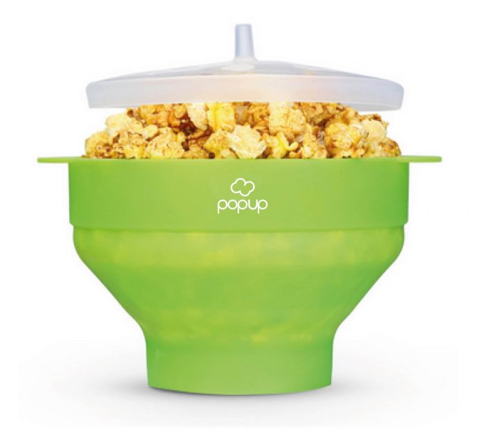 pop up microwave popcorn maker