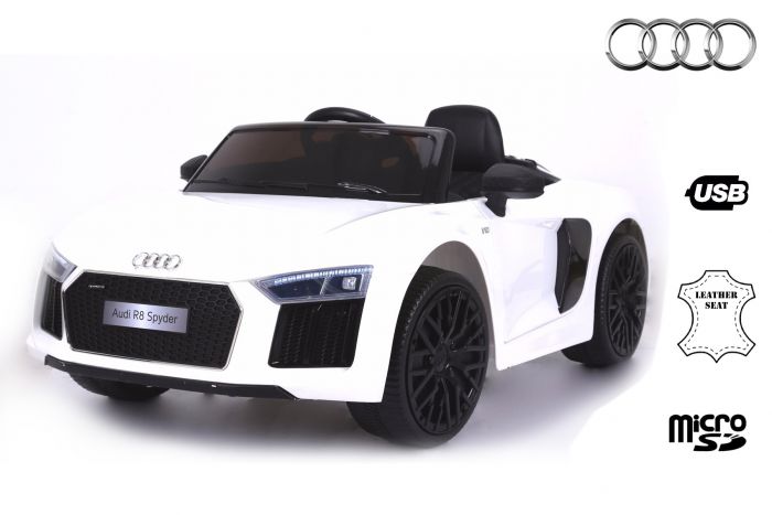 audi r8 spyder battery powered car