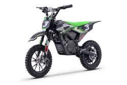 Electric Dirt Bike for Children Beneo Motors Panther Green - 550W