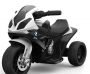Electric Ride on Trike BMW S 1000 RR, Battery Powered Motorcycle, 3 wheels, Licensed, 1x Engine, 6V Battery, Black