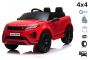 Electric Ride-On Range Rover EVOQUE, Red, Single Leatherette Seat, MP3 Player with USB Input, 4x4 Drive, 12V10Ah Battery, EVA Wheels, Suspension Axles, Key start, 2.4 GHz Bluetooth Remote Control, Licensed