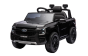 Electric Ride-on car FORD Ranger 12V, black, Leather seat, 2.4 GHz remote control, Bluetooth / USB Input, Suspension, 12V battery, Plastic wheels, 2 X 30W Engines, ORIGINAL license