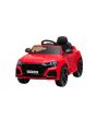 Electric Ride on Car Audi RSQ8, Red, USB/SD input, Leatherette seat, 2x 35W Engine, 12V/7Ah Battery, 2.4 Ghz remote control, Soft EVA wheels, LED lights, Soft start, ORIGINAL License