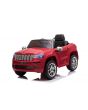 Electric Ride on Car JEEP GRAND CHEROKEE 12V, RED, Leatherette seat, 12V/7AH Battery, Opening doors, 2 x 35W Engine, 2.4 Ghz remote control, Soft EVA wheels, Suspension, Soft start, MP3 Player with USB/AUX input