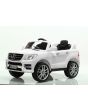 Electric Ride on Car Mercedes-Benz ML 350, White, Original Licensed, Battery Powered, Opening Doors, Plastic Seat, 2x Engine, 12V Battery, 2.4 Ghz remote control, Smooth start, Cushioning
