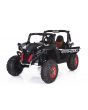 Electric Ride-On Toy Car RSX White - 2.4Ghz, 24V, 4 X MOTOR, remote control, two-seats in leather, Soft EVA wheels, FM Radio, Bluetooth