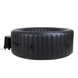 BeneoSpa NEW Portable Inflatable Bubble Spa for 6 People, Hot Tube, Jacuzzi, Black
