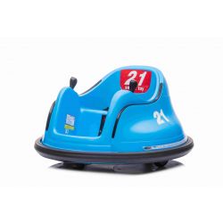 Electric Ride-on RIRIDRIVE 12V blue, suitable for indoor and outdoor use, 2.4 Ghz Remote control, LED lighting, Joystick control, 2 X 15W engine