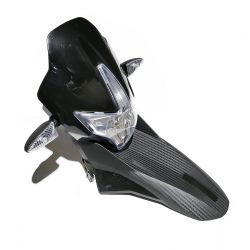 Front Windshield including fender and light - Aprilia Dorsoduro