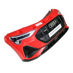 Front bumper with headlights included - Audi E-tron Red