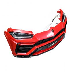 Front bumper with headlights included - Lamborghini Urus red