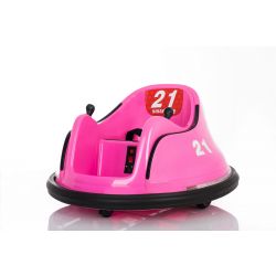Electric Ride-on RIRIDRIVE 12V pink, suitable for indoor and outdoor use, 2.4 Ghz Remote control, LED lighting, Joystick control, 2 X 15W engine