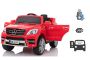 Electric Ride on Car Mercedes-Benz ML 350, Red, Original Licensed, Battery Powered, Opening Doors, Plastic Seat, 2x Engine, 12V Battery, 2.4 Ghz remote control, Smooth start, Cushioning