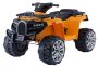 Electric Ride-On Quad ALLROAD 12V, Orange, Huge Soft EVA Wheels, 2 x 12V, Engine, LED Lights,MP3 PLayer with USB, 12V7Ah battery