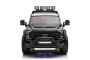 Electric Ride-On Toy Car Ford Duty 24V black, Two-seater, 4X4 drive with high-performance 24V Engines and suspension, Dual rear EVA wheels, Leatherette seat, 2.4 GHz Remote control, LED light ramp, MP3 player with USB input, ORIGINAL license