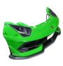 Front bumper with headlights included - Lamborghini Aventador Two-seater green painted