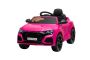 Electric Ride on Car Audi RSQ8 Pink, USB/SD input, Leatherette seat, 2x 35W Engine, 12V/7Ah Battery, 2.4 Ghz remote control, Soft EVA wheels, LED lights, Soft start, ORIGINAL License