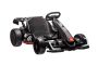Licensed ride-on Drift Kart AUDI 24V, black, LED lights, 2 x 150W Motor, Drift mode with a speed of 12 Km/h, 24V Battery, Solid steel construction, Adjustable seat, MP3 Player