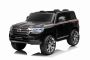 Electric Ride on Car Toyota Landcruiser 12V, BLACK, Leatherette seat, 12V/7AH Battery, Opening doors, 2 x 35W Engine, 2.4 Ghz remote control, Soft EVA wheels, Suspension, Soft start, MP3 Player with USB/AUX input, Licenced