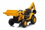 Licensed Caterpillar Electric Excavator with Slope and Excavation Bucket, Single Seater, Yellow, USB Input on MP3 Player, Rear Drive with 2 x 30W Engines and Lithium Battery