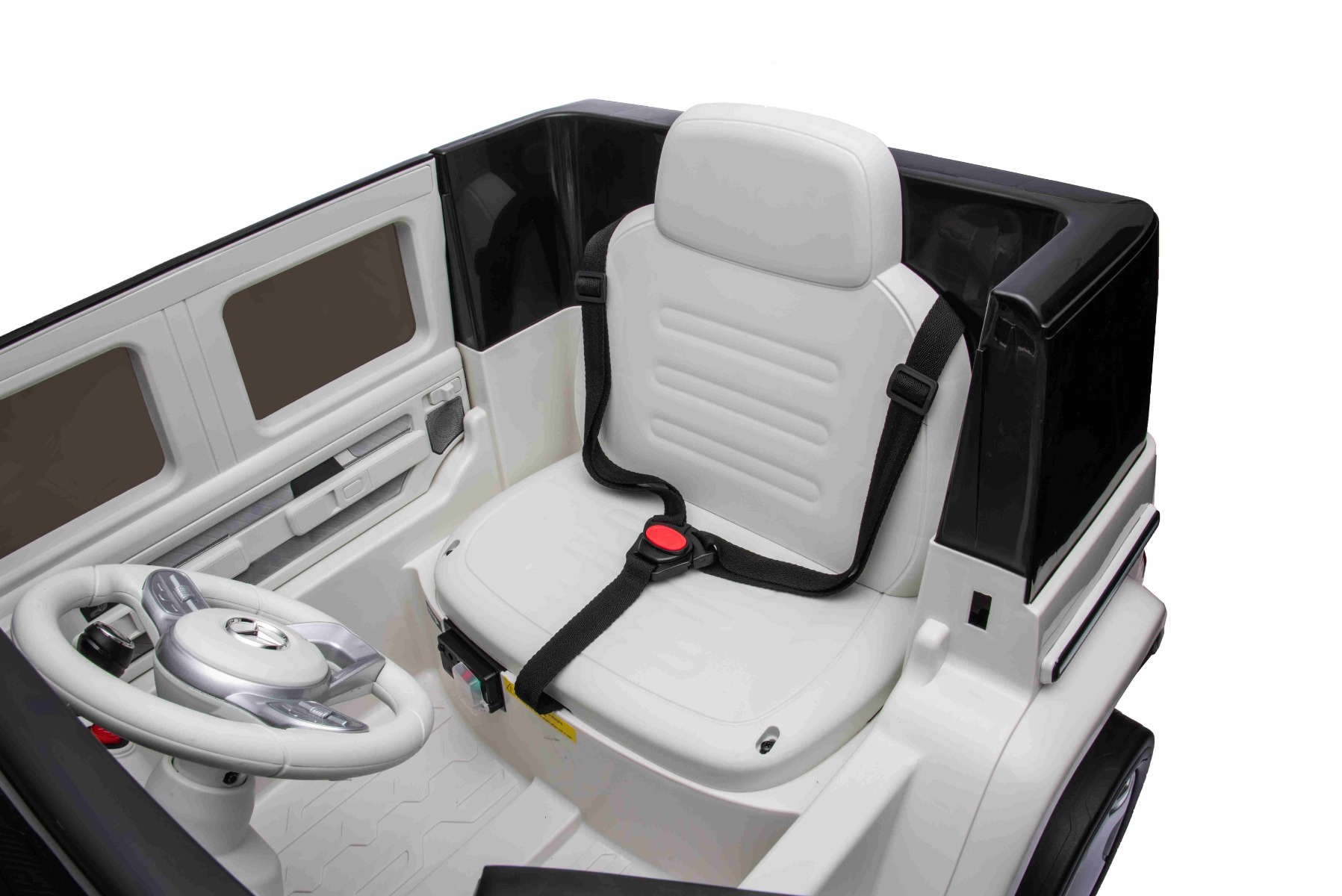 Opening doors, 3-point seat belt