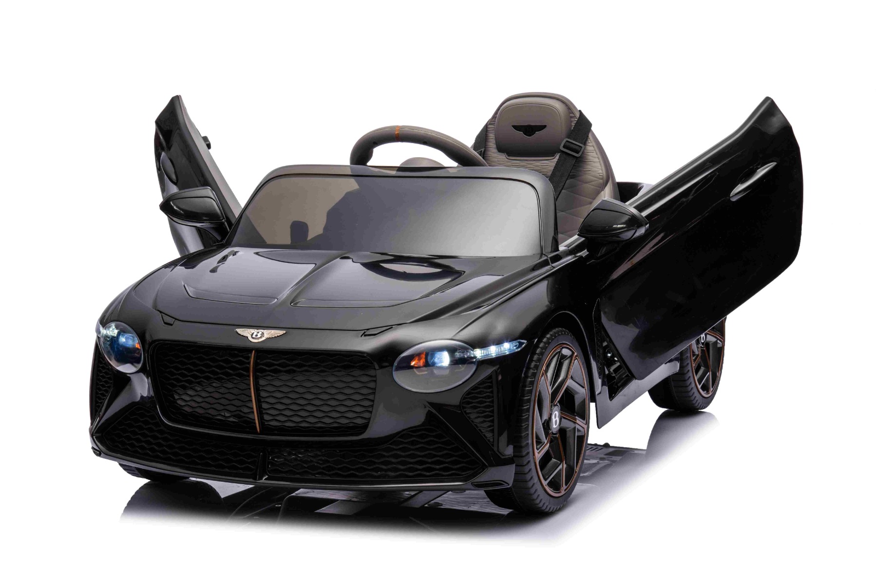 Functional LED font lights