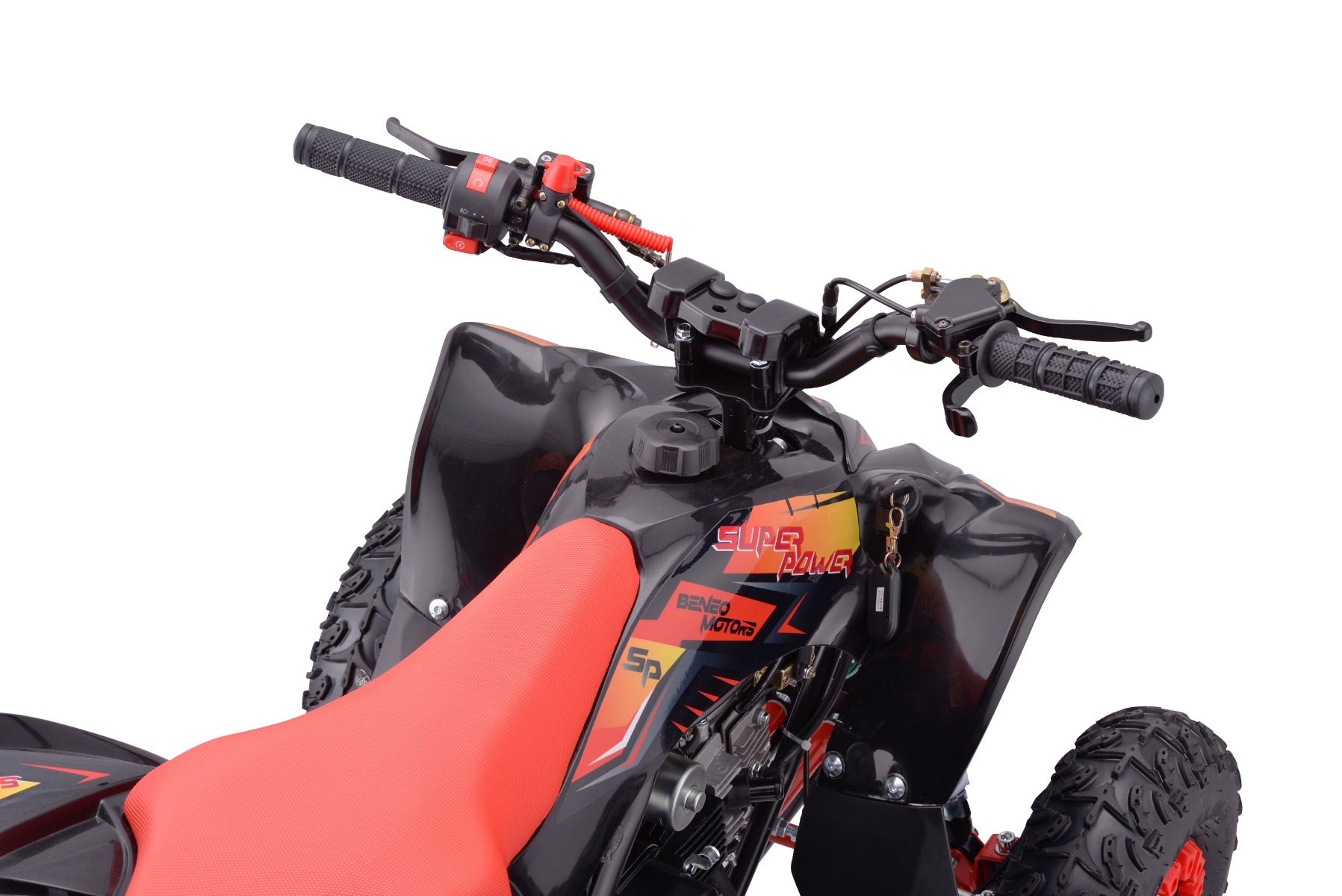 Key start with automatic Electric starter